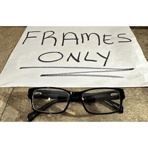 Modern Optical SLICK Black Eyeglasses Frame Spring Hinges 51-17-140-30mm G26